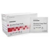 PAD, ALCOHOL PREP STR LG (100/BX) McKesson MedSurg 